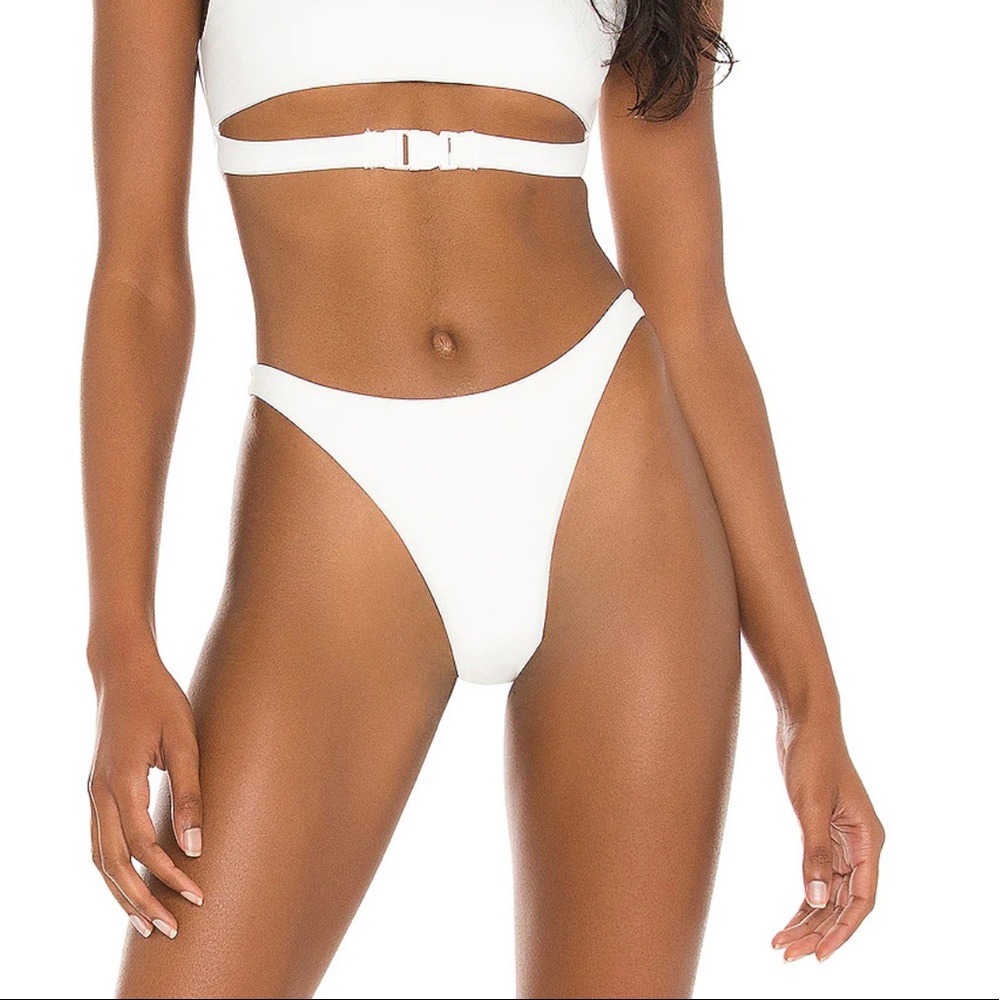 superdown Mona Bikini Bottom in White